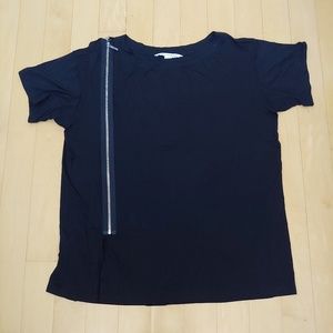 Diane Von Furstenberg Zipper Tee